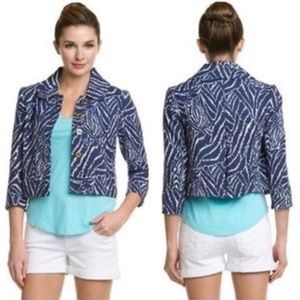 NWT Lilly Pulitzer Printed Beauford Jacket